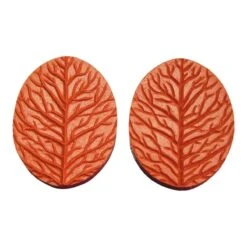 Empreinte Silicone Feuille De Noisette