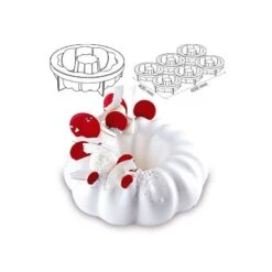 Moule à Gateau Silicone Pavocake Queen