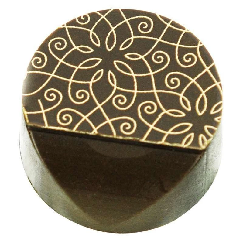 Moule Bonbon Chocolat Aimanté Rond Biseauté 4 Moule Bonbon Chocolat Aimanté Rond Biseauté – Image 2