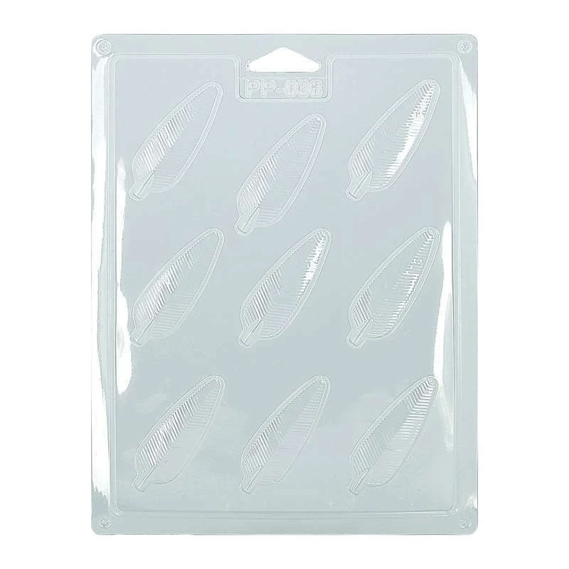 Moule Chocolat Plume Thermoformé 4 Moule Chocolat Plume Thermoformé – Image 2