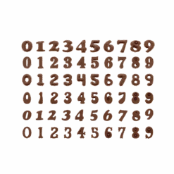 Moule En Silicone Chiffre 6 Modèles