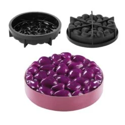 Moule Entremet Silicone Pavoni Rocky