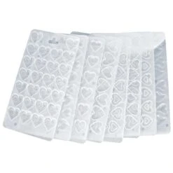 Moule Friture Chocolat Assortiment 8 Modèles De Coeurs -Moules Alimentaires moule friture chocolat assortiment 8 modeles de coeurs 2