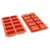 Moule Gâteau Silicone Grand Rectangle Creux Décoflex - 10pcs -Moules Alimentaires moule gateau silicone grand rectangle creux decoflex 10pcs