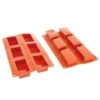 Moule Gâteau Silicone Rectangle Décoflex - 6pcs -Moules Alimentaires moule gateau silicone rectangle decoflex 6pcs
