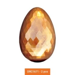 Moule Oeuf Chocolat Diamant 2pcs