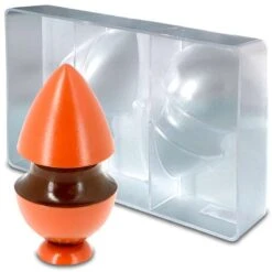 Moule Oeuf Chocolat Silhouette 2pcs