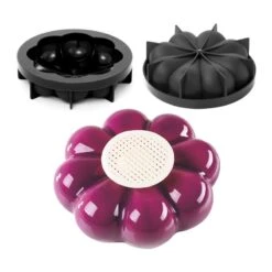 Moule Pavoni Mini Bombée En Silicone
