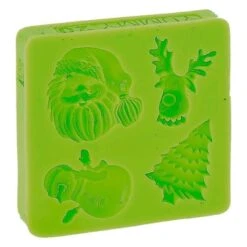 Moules Alimentaires -Moules Alimentaires moule silicone 4 sujets de noel 35x2 35cm 1