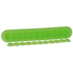 FRISE POINTILLES 25x3.5cm -Moules Alimentaires moule silicone frise tourbillon pointilles 1