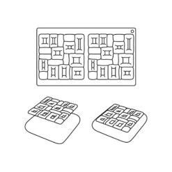 Moule Silicone Pâtisserie Top Maya -Moules Alimentaires moule silicone patisserie top maya 3