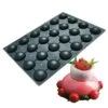 Moule Silicone Professionnel 24 Demi-Sphères -Moules Alimentaires moule silicone professionnel 24 demi spheres
