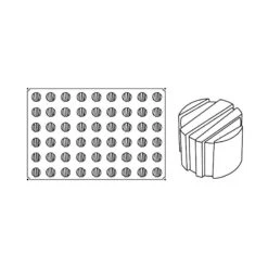 Moule Silicone Professionnel Pavoflex Ligne Mignon -Moules Alimentaires moule silicone professionnel pavoflex ligne mignon 2