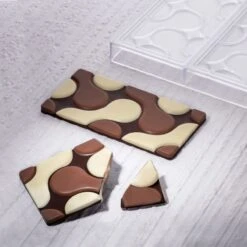 Moule Tablette Chocolat Flow 100 G 8 Moule Tablette Chocolat Flow 100 G -Moules Alimentaires moule tablette chocolat flow 100 g 2