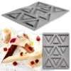 Moule Silicone Pavoni Gourmand Triangle -Moules Alimentaires moules gourmand triangle 120x10mm
